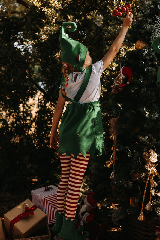 Santa's Little Helper Pinafore